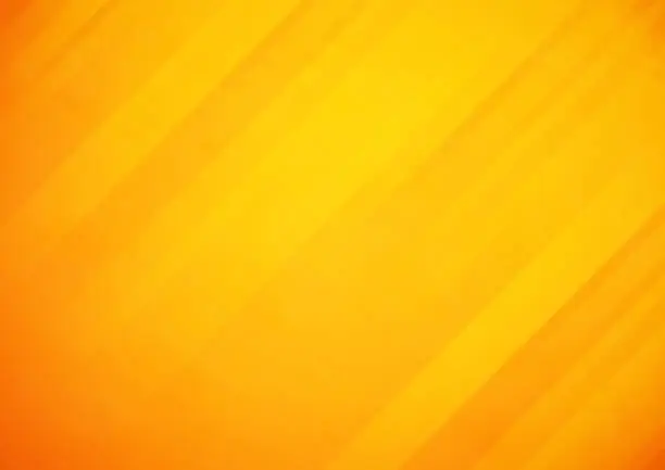 Vector illustration of Abstract orange vector background with stripes