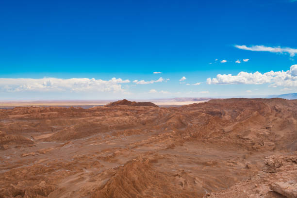 Rock formations and mountains, Atacama desert - Moon valley mountains