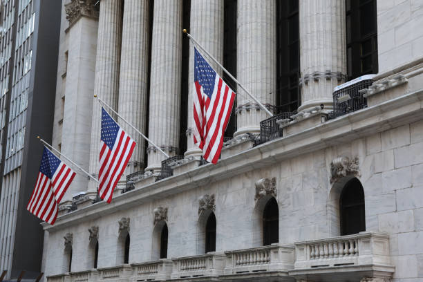 Wall Street stock market exchange