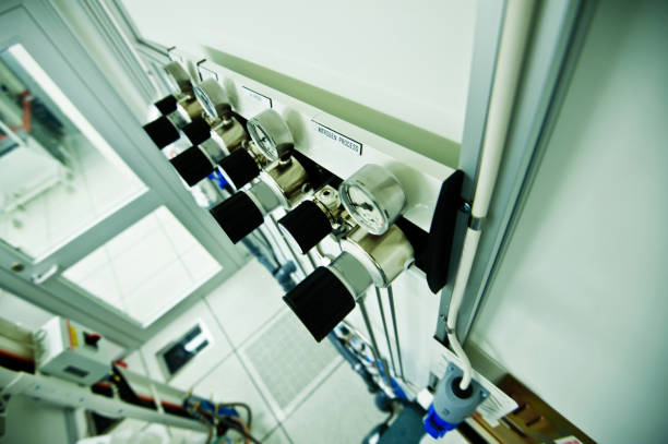 istock Gas And Liquid Control: Tubes and Knob 950274690