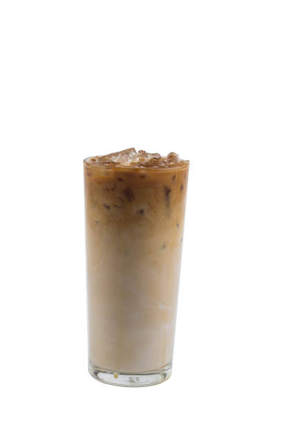 istock Isolate Iced latte coffee on white background.In cluding Mocha Cappuccino Espresso. 950283834