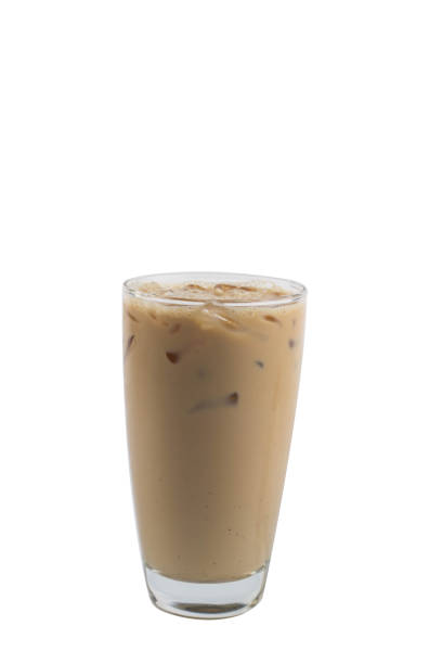 istock Isolate Iced latte coffee on white background.In cluding Mocha Cappuccino Espresso. 950283868
