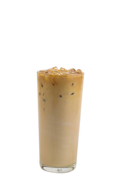 istock Isolate Iced latte coffee on white background.In cluding Mocha Cappuccino Espresso. 950283880