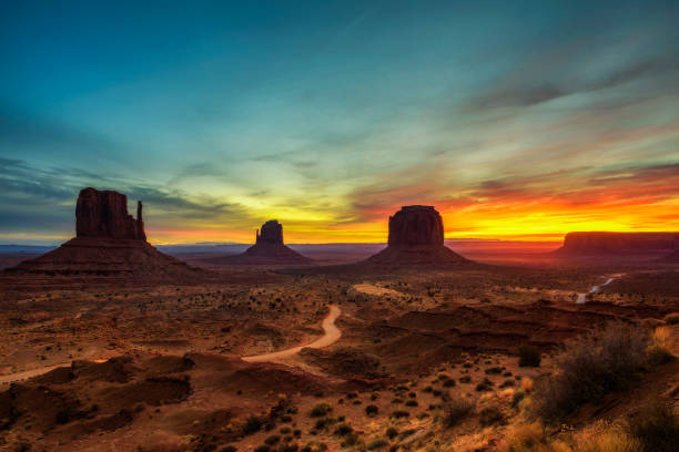 istock Sunrise over Monument Valley, Arizona, USA 950288526