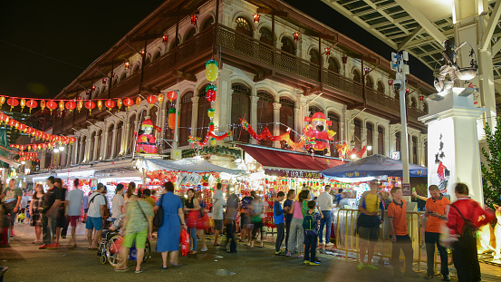 chinese new year in singapore at night chinese new year in singapore at night