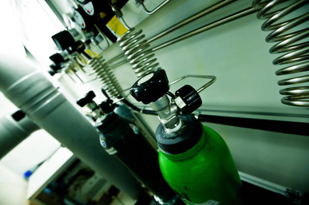 istock Gas And Liquid Control: Tubes and Knob 950289334