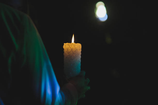 istock Candle in the dark 4320. 950297224