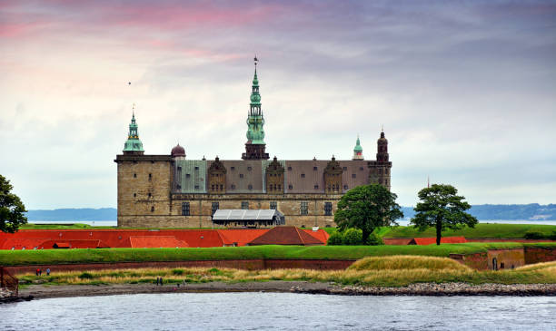 kronborg, denmark - kronborg castle imagens e fotografias de stock