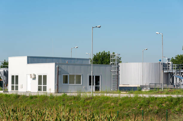istock Small local sewage treatment plant 950305264