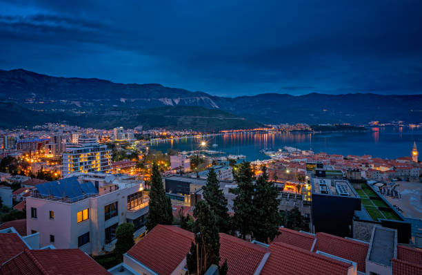 istock Dusk over Budva in Montenegro 950314546