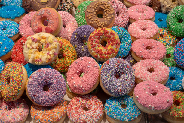 istock Heap of sweet donuts 950319640