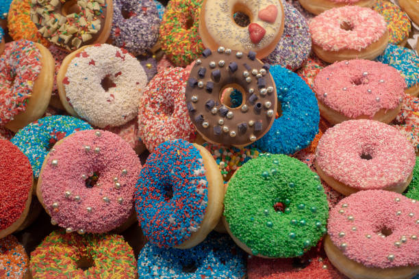 istock Heap of sweet donuts 950319684