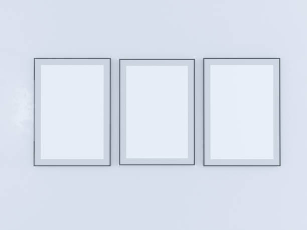 istock Mock up poster, hipster, 3d illustration scandinavian,  studio,  style,  template,  up,  urban,  wall,  white,  wooden,  work 950336740