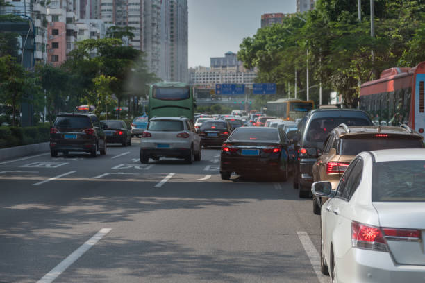 istock traffic jam on main street 950338396