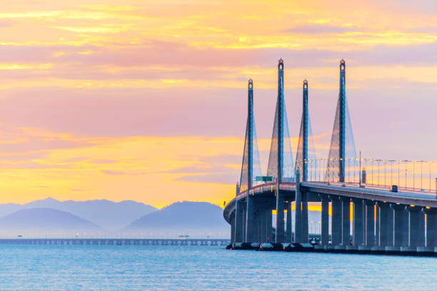 istock 2nd Penang Bridge view during dawn in George Town, Penang, Malaysia 950344934