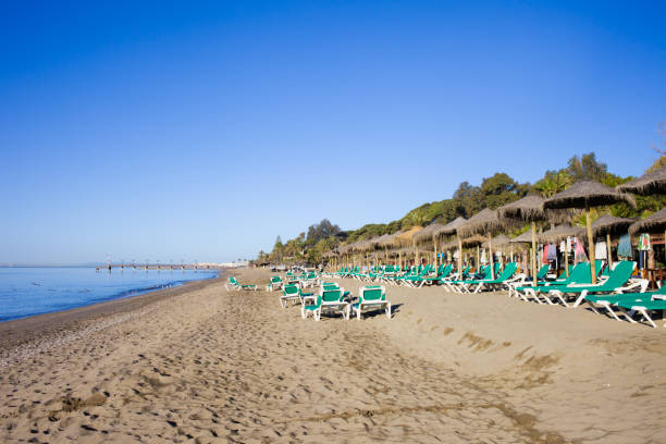 istock Marbella Beach on Costa del Sol in Spain 950354644