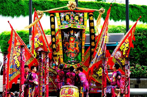 istock Chinese New Year dance performers 950359998