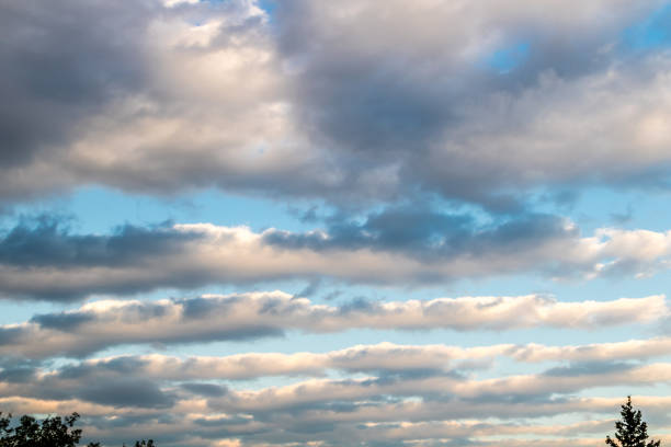 istock White clouds against a blue sky daylight hours, Calgary, Alberta, Canada 950360354