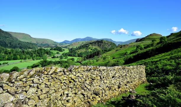 istock Dry stone wall of Sticks Pass 950368438