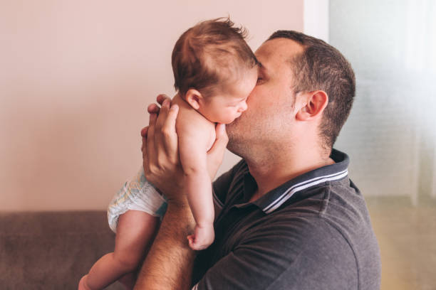 istock Father and newborn baby boy 950372212