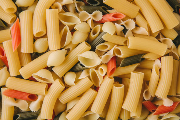 istock top view of various types of raw pasta 950376826