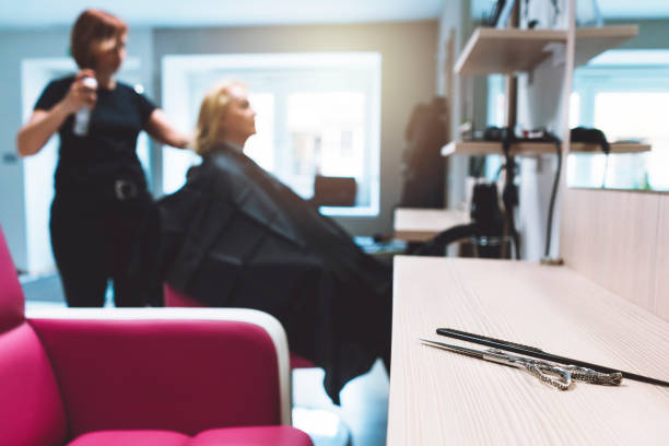 istock Hair salon and accesories 950404142