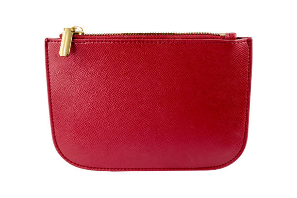 istock Leather woman wallet isolated on white background 950413242