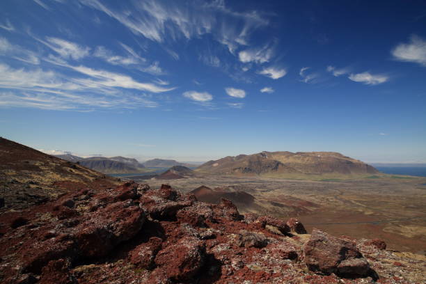Volcanic Landscape Iceland Berserkjahraun, Snaefellsnes