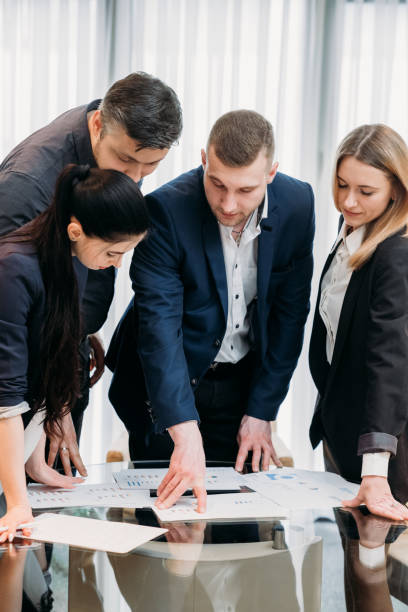 istock business briefing leadership boss team board room 950429720