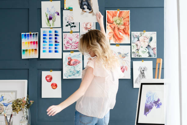 istock art lifestyle drawing self expression girl picture 950437190