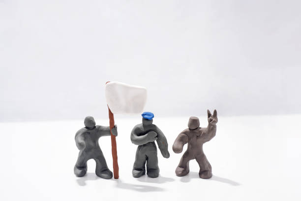 istock Patriot's Day celebration. Abstract photo. Figures made from Play Clay. 950438470
