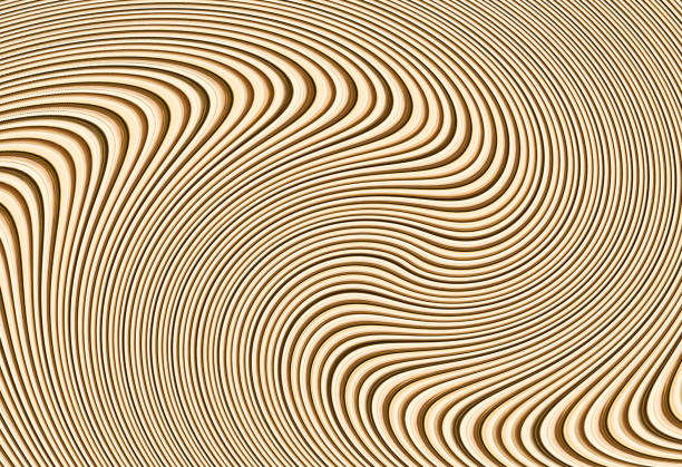 70's fabric wallpaper in muted colors