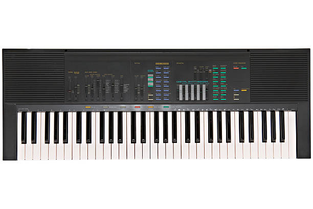 electrónica teclado - synthesizer imagens e fotografias de stock