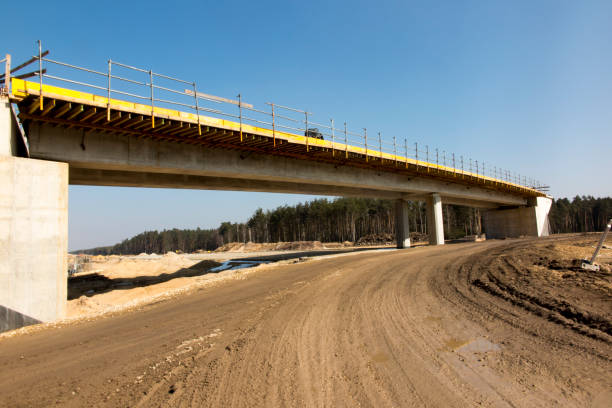istock construction of the A1 motorway in  Poland 950452230