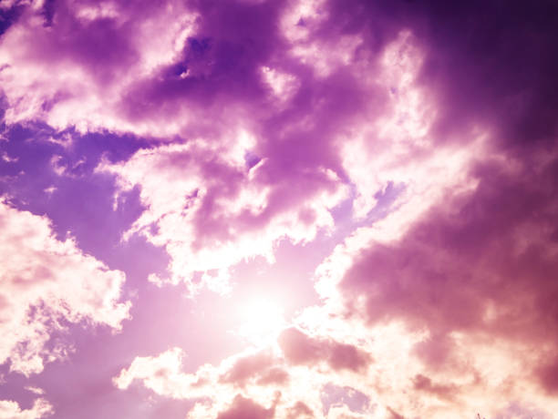 istock fantastic magical cloudy sky coloured with soft sun and clouds background 950468564