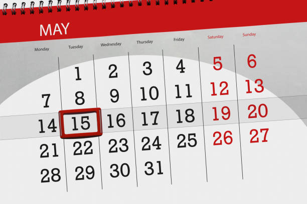 istock The daily business calendar page 2018 May 15 950469454