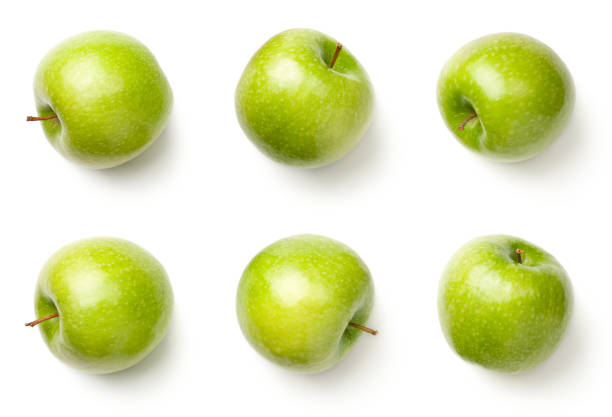 istock Green Apples Isolated on White Background 950473236