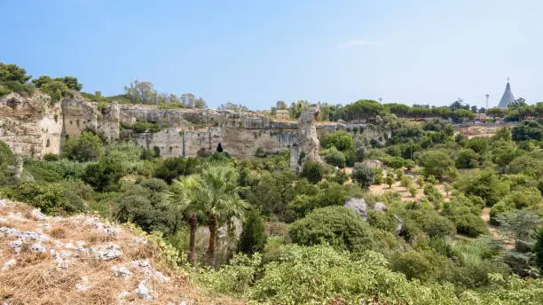 Photo of Latomia of Paradise in Neapolis Archaeological Park in Syracuse