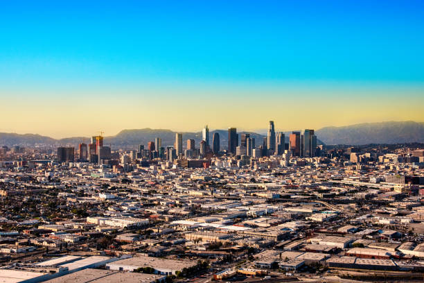 istock Los Angeles Skyline Aerial 950502962