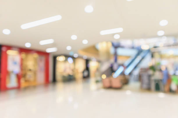 istock Abstract blur modern shopping mall interior defocused background 950510820