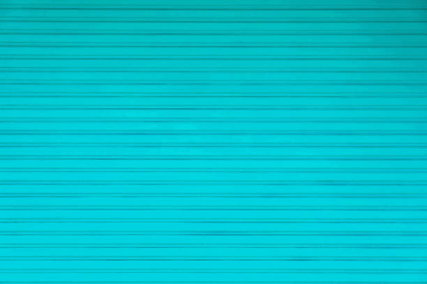 istock light blue painted corrugated zinc wall in abstract 950511686