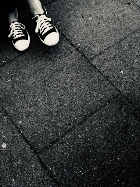 istock with two feet on the ground 950519646
