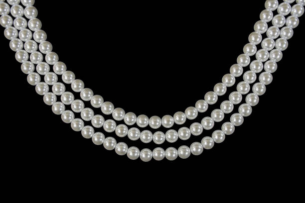istock pearl necklace on black 950536156