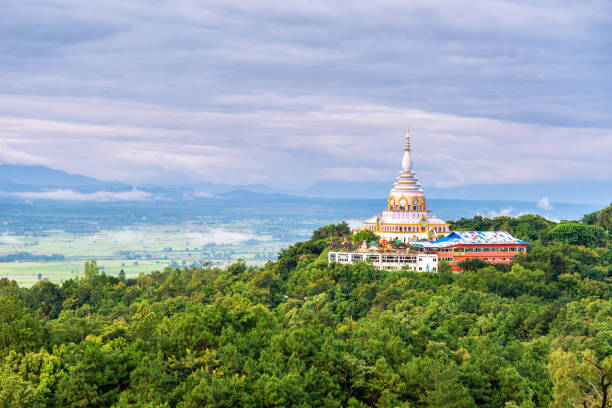 istock A freshness morning and chedi keaw at thaton temple 950554982