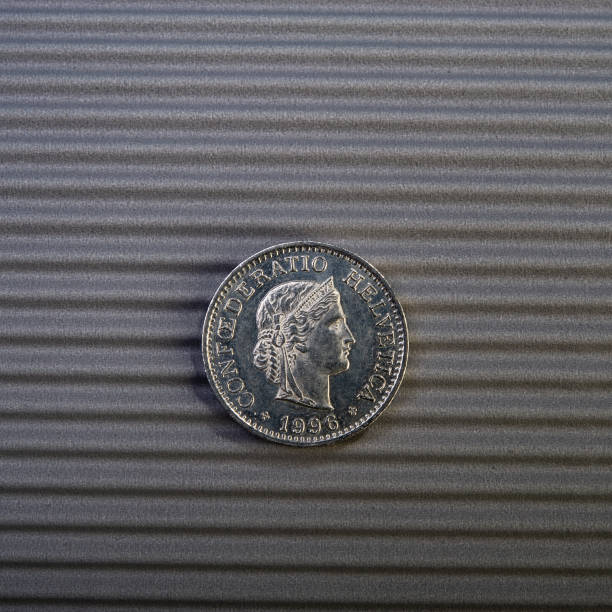 pièce de monnaie suisse de dix centimes - swiss currency swiss coin switzerland coin photos et images de collection