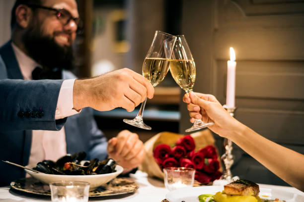 istock Couple celebrate valentine's day together 950574266