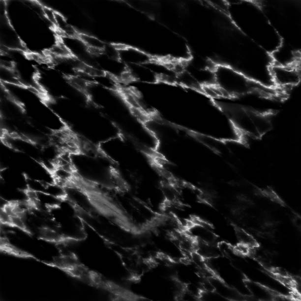 istock Black marble patterned texture background. abstract natural marble black and white for design. 950586960
