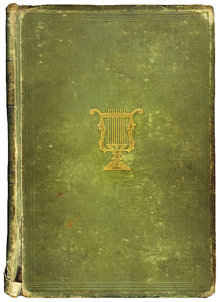 istock Worn antique book with Musical Symbol 95059098
