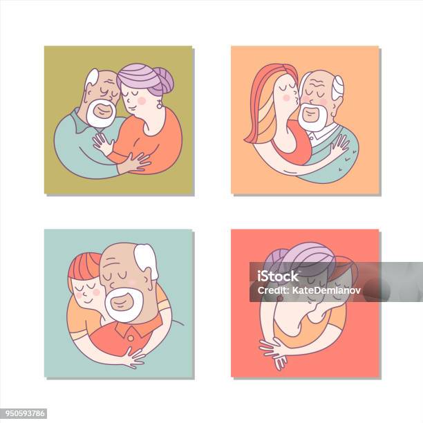 Basic Rgb Stock Illustration - Download Image Now - Day, Grandmother, Grandfather