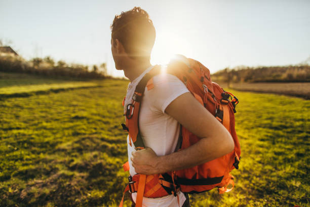 istock Portrait of a backpacker 950593884